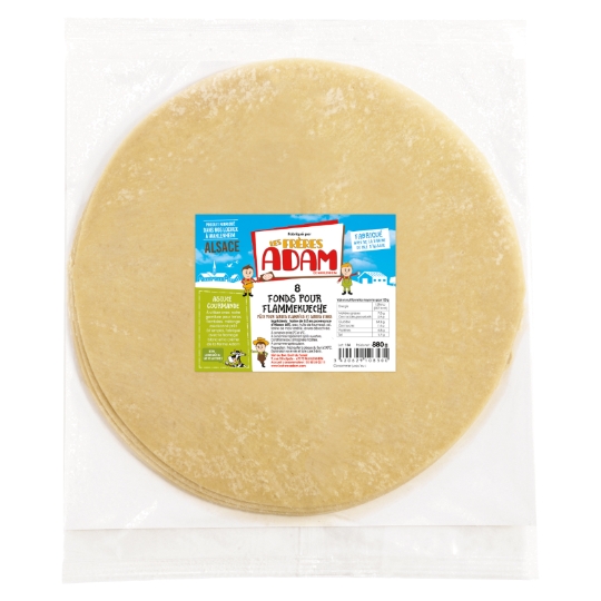 Fonds de Tartes pour Flammekueche LES FRERES ADAM