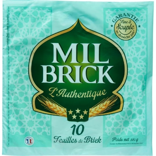 Feuilles de Brick l'Authentique MIL BRICK