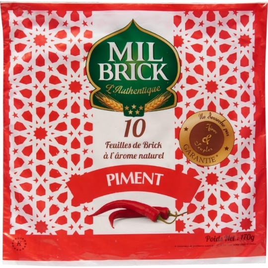 Feuilles de Brick Piment MIL BRICK
