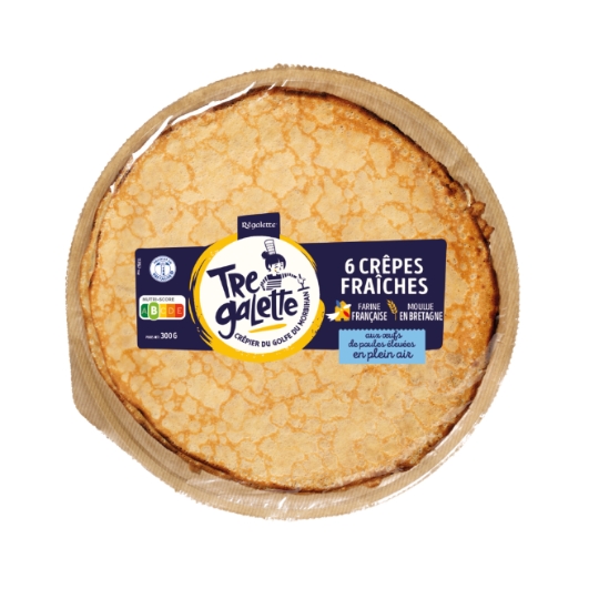 Crêpes fraîches sucrées REGALETTE
