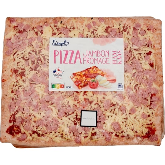 Pizza jambon fromage CARREFOUR