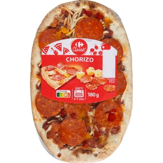 Pizza chorizo CARREFOUR CLASSIC'