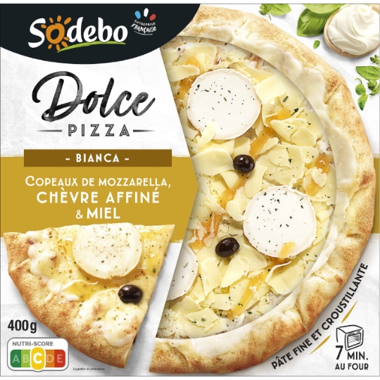 Pizza Dolce Bianca Chèvre Miel SODEBO