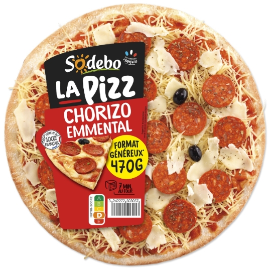 Pizza La Pizz Chorizo SODEBO