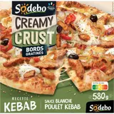 Pizza Crust poulet kebab sauce blanche SODEBO