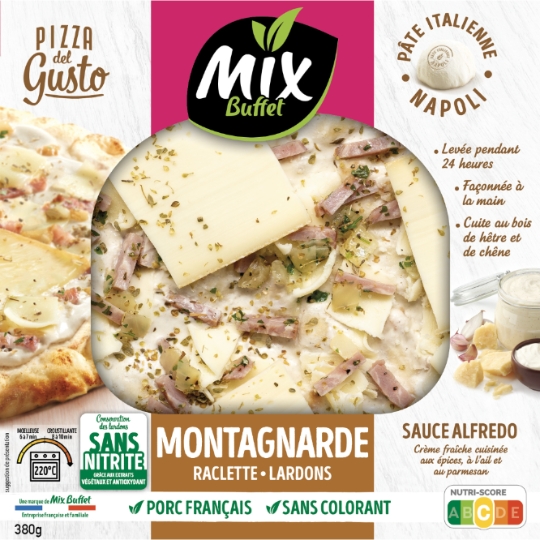 Pizza montagnarde  MIX BUFFET
