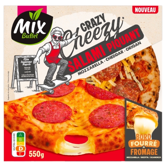 Pizza Crazy Cheezy Salama Piquant MIX BUFFET