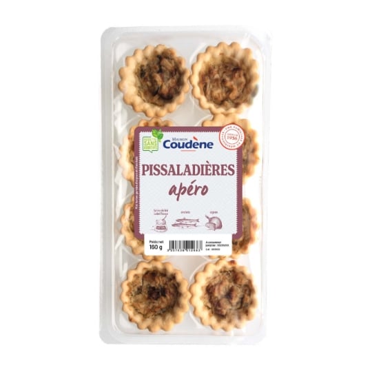 Assortiment apéritifs  pissaladières COUDENE