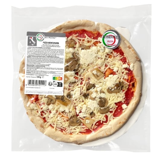 Pizza montanara L'ITALIE DES PIZZAS