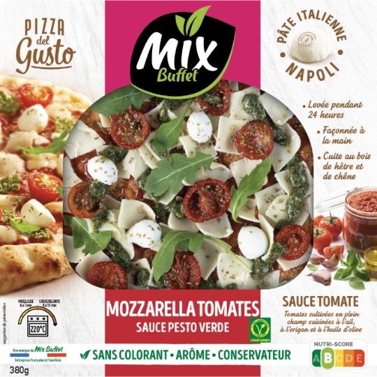 Pizza tomate mozzarella MIX