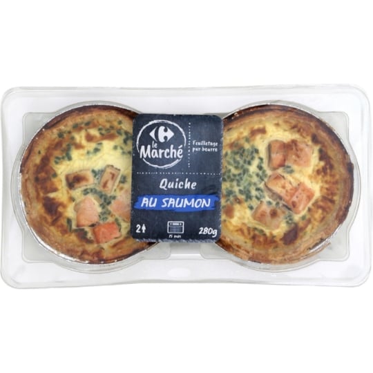 Quiche au Saumon CARREFOUR LE MARCHE