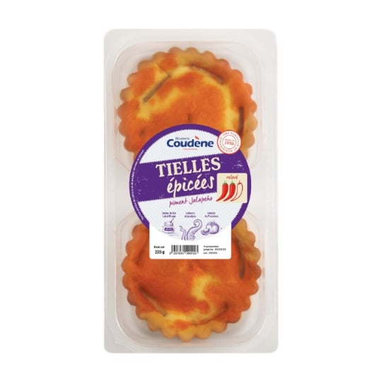 Tourtes garnies de calmars et poulpes relevées au piment COUDENE