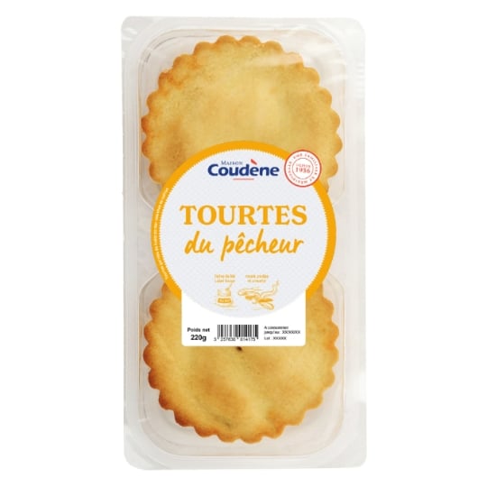 Tourtes Garnies de Fruits de Mer Relevées au Safran COUDENE