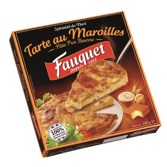 Tarte au Maroilles Pâte Pur Beurre FAUQUET