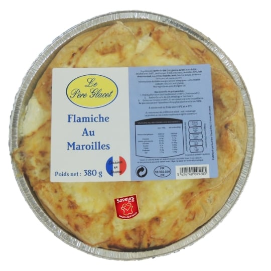 Flamiche au Maroilles LE PERE GLACET