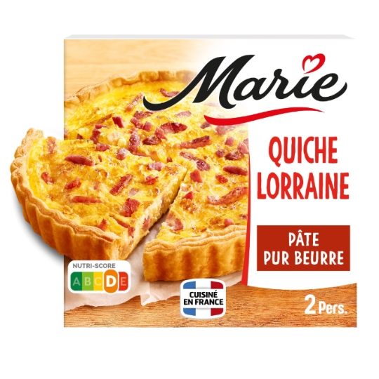 Quiche Lorraine pur beurre MARIE