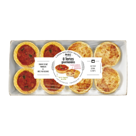 Tartes gourmandes PASO TRAITEUR