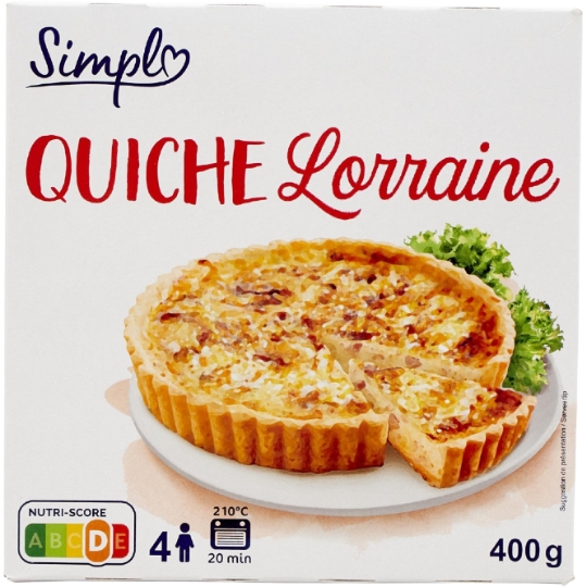 Quiche lorraine SIMPL