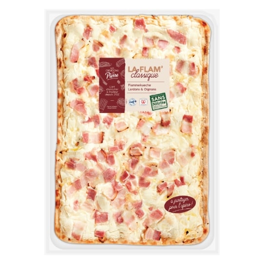 Flammekueche Lardons et Oignons PIERRE SCHMIDT