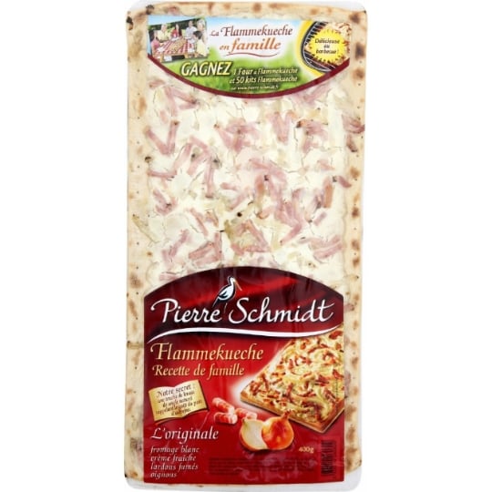 Tarte flambée Flammekueche L'Originale PIERRE SCHMIDT
