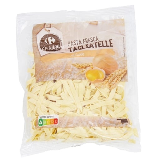 Pâtes Fraîches Tagliatelles Aux Oeufs Frais CARREFOUR ORIGINAL