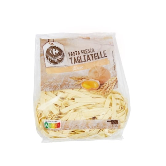 Pâtes Fraîches Tagliatelles Aux Oeufs Frais CARREFOUR ORIGINAL