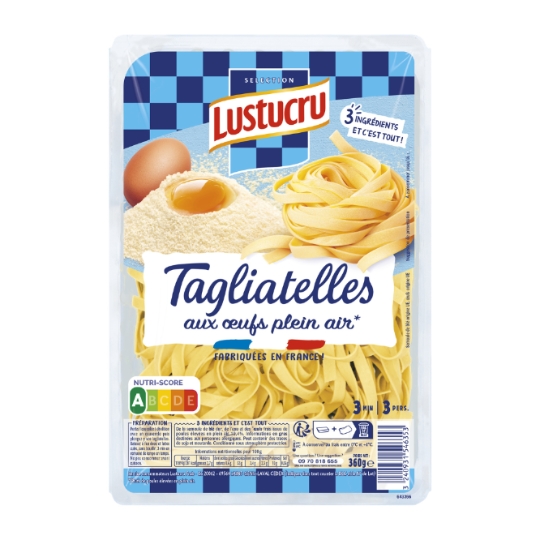 Pâtes Fraîches Tagliatelle LUSTUCRU