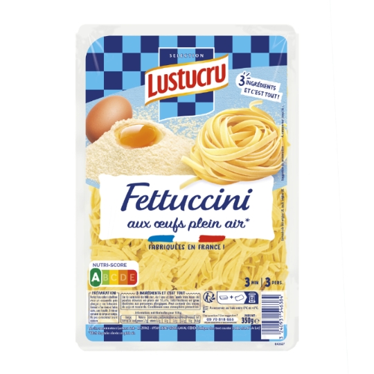 Pâtes Fraîches Fettucini LUSTUCRU