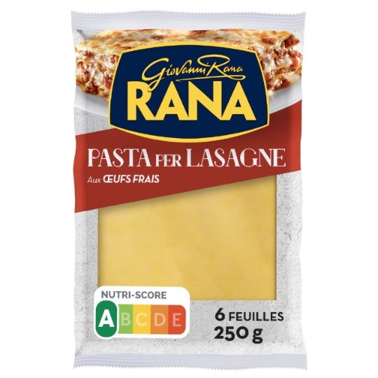 Pâtes Fraîches Feuilles De Lasagnes Aux Oeufs Frais RANA