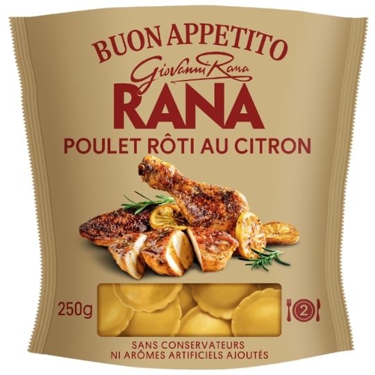 Pâtes Fraîches Fiore Poulet Rôti au Citron RANA