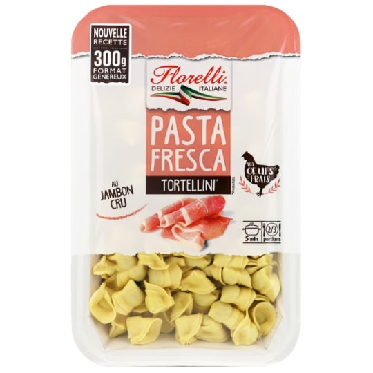 Pâtes Fraîches Tortellini Au Jambon Cru FLORELLI