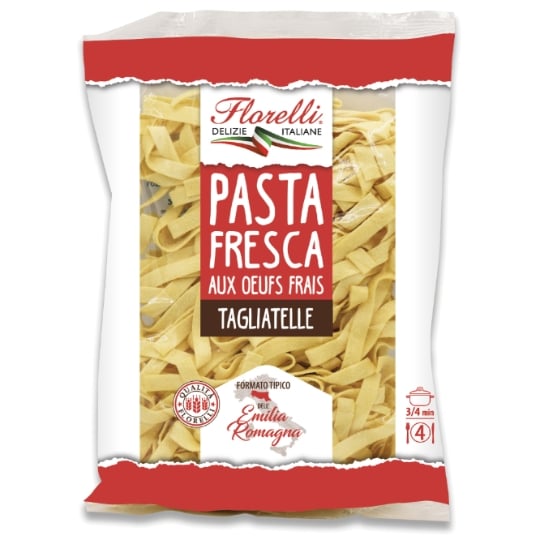 Pâtes Fraîches Tagliatelles Aux Oeufs FLORELLI