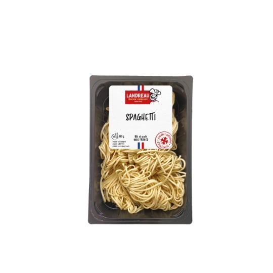 Pâtes Fraîches Spaghetti 20% D'Œufs Frais LANDREAU