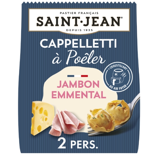 Pâtes Fraîches Cappelletti à Poêler Jambon Emmental SAINT JEAN