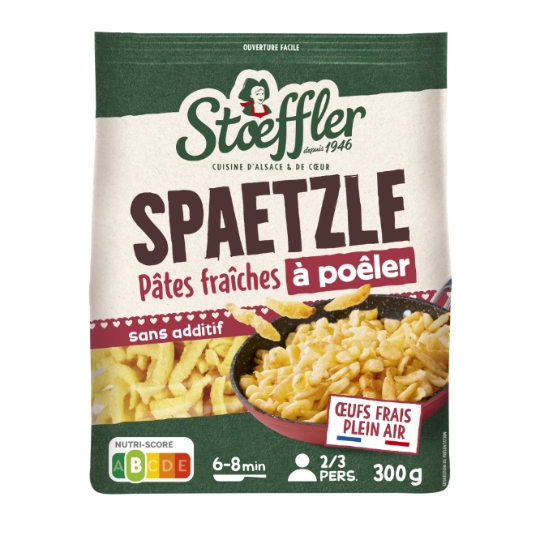 Pâtes Fraîches Spätzle À Poêler STOEFFLER