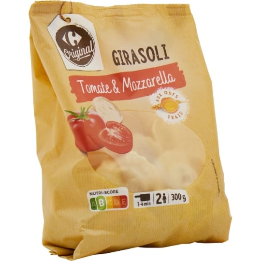 Pâtes Fraîches Girasoli Tomate Mozzarella CARREFOUR ORIGINAL