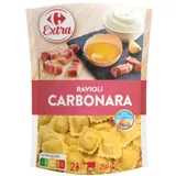 Pâtes fraîches ravioli carbonara CARREFOUR EXTRA