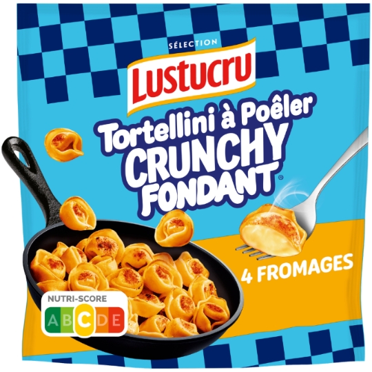 Pâtes Fraiches Crunchy Fondant 4 Fromages LUSTUCRU