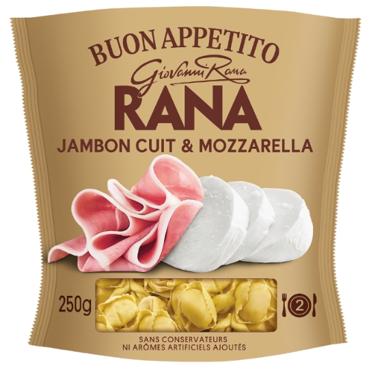 Pâtes Fraîches Ravioli Jambon Cuit et Mozzarella RANA