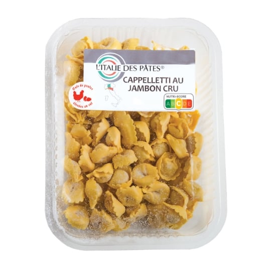 Pâtes Fraîches Cappelletti Jambon Cru L'ITALIE DES PATES