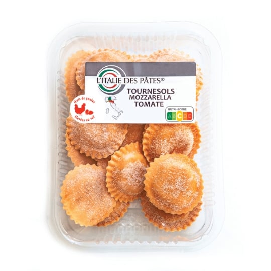 Pâtes Fraîches Tournesols Mozzarella Tomate L'ITALIE DES PATES
