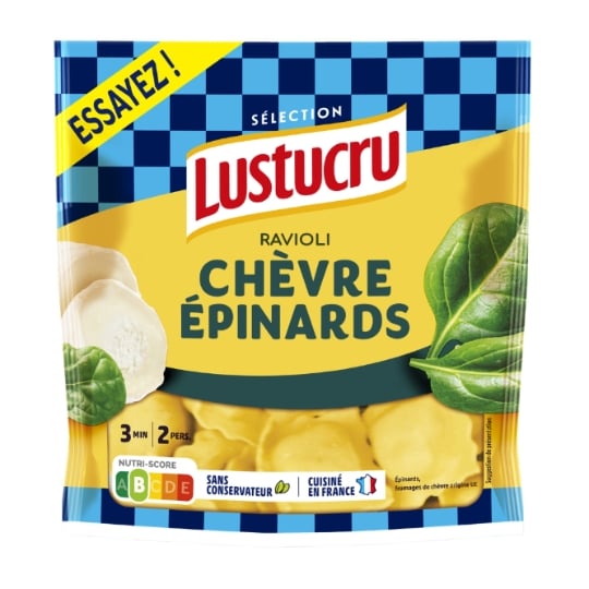 Ravioli Chèvre Epinard LUSTUCRU SELECTION