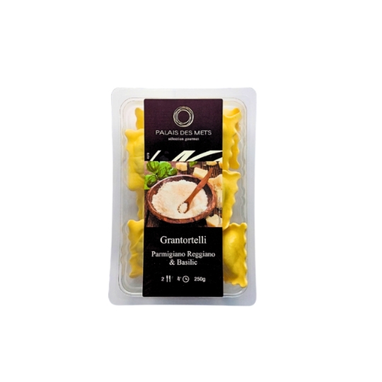 Pâtes Fraîches Farcies au Parmigiano Reggiano et Basilic PALAIS DES METS