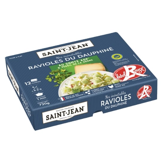 Pâtes Fraîches Raviole Du Dauphiné Au Comté Label Rouge SAINT JEAN