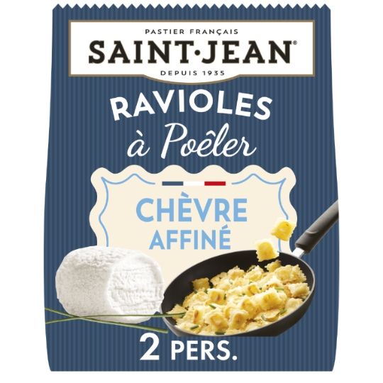 Pâtes Fraîches Ravioles Chèvre Et Ciboulette SAINT JEAN