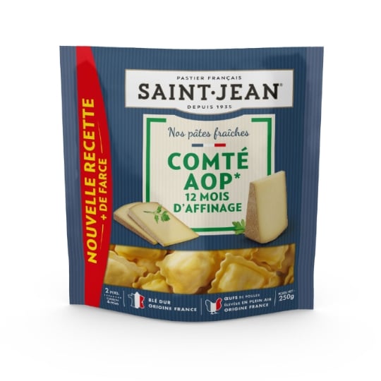 Pâtes Fraîches au Comté AOP 12 mois d'Affinage SAINT-JEAN