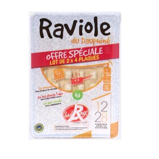 Ravioles Label Rouge SECRETS DE RAVIOLES