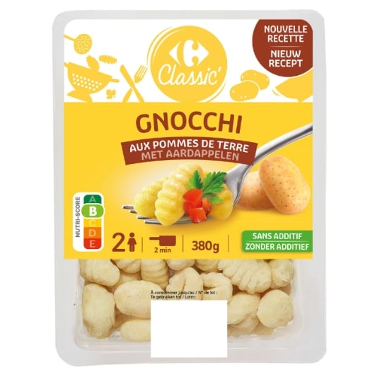 Gnocchi nature  nature CARREFOUR CLASSIC'