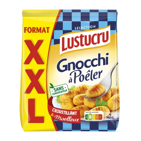 Pâtes Fraîches Gnocchi À Poêler LUSTUCRU