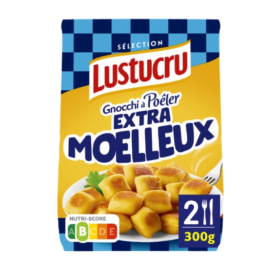 Gnocchi à Poêler Extra Moelleux LUSTUCRU SELECTION